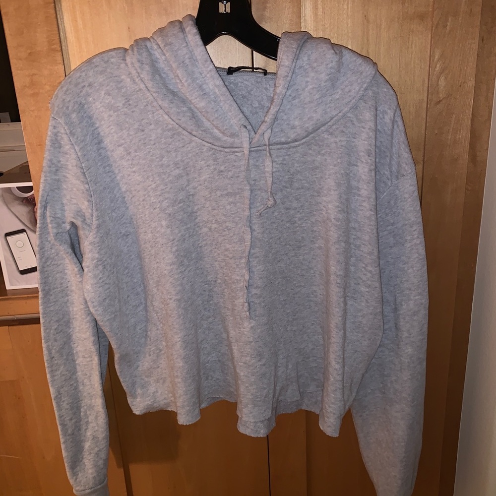 Brandy Melville cropped hoodie
